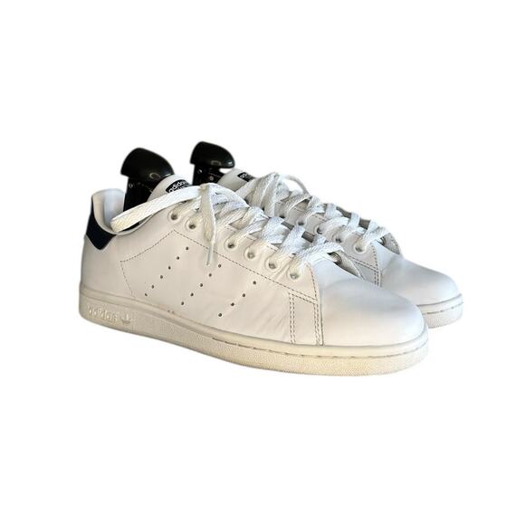 Mens Adidas Originals Stan Smith Classic Tennis Sneakers Size 7.5 White S81020 - Picture 3 of 6